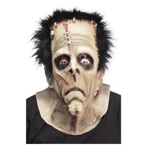 Smiffys Unisex Adult Monster Mask / Brown/Black